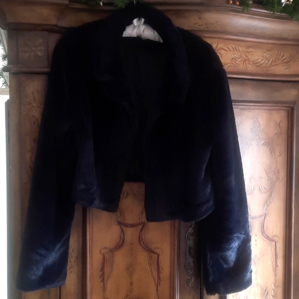 Madden NYC faux fur jacket